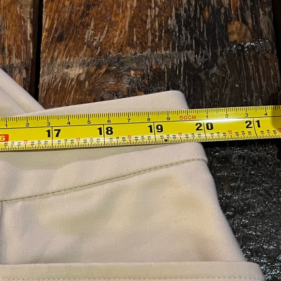 Rafaella Curvy Dress Pants- Cream, 16W - Picture 8 of 10